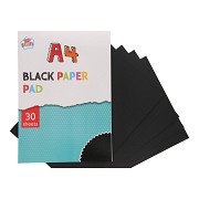 Nautisch Vooraf Verzending Zwart Papier A4, 30 Sheets | Thimble Toys