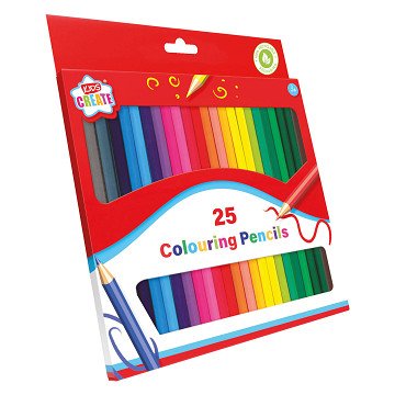 Kleurpotloden, 25st.