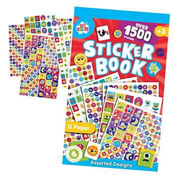 Stickerboek, 1.500 Stickers