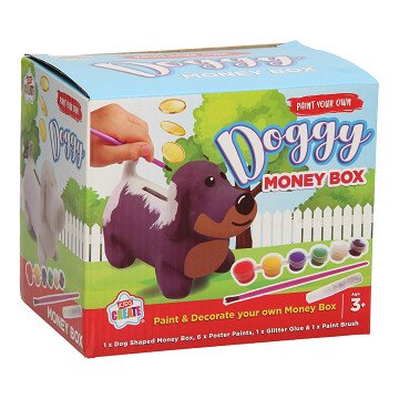 Paint your own Piggy Bank - Dachshund