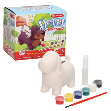Paint your own Piggy Bank - Dachshund