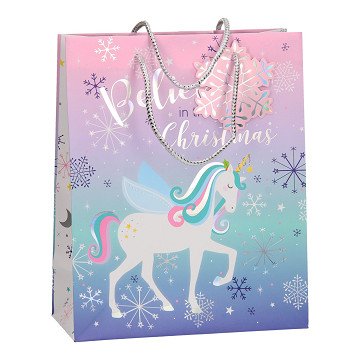 Geschenktüte Weihnachtseinhorn