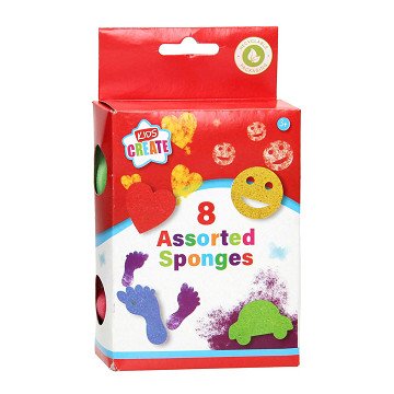 Craft Sponges, 8 pcs.