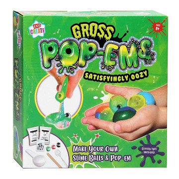 Pop-Ems Make Dirty Slime Bombs