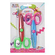 Pinking shears, 2 pcs.