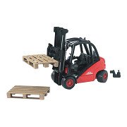 Bruder Linde Heftruck H30D met 2 Pallets 1:16