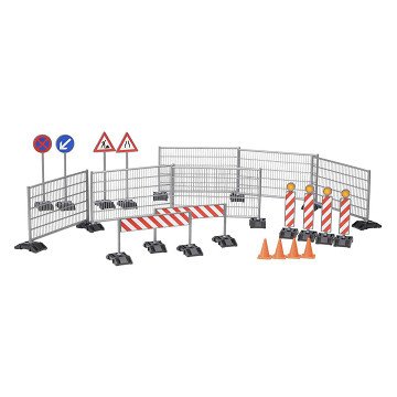 Bruder Bworld Zubehör: Straßenbau-Set 1:16
