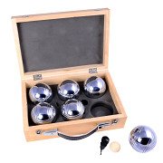 Luxury Jeu de Boules Set in Wooden Box