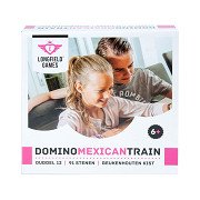 Domino Mexican Train in Wooden Case