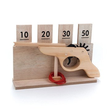 Wooden Shooting Game