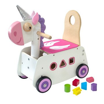 I'm Toy Unicorn Walker and Push Carriage