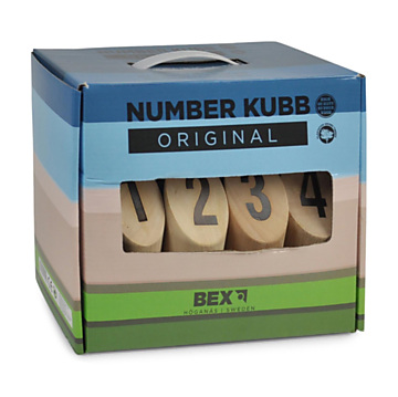Number Kubb Original Rubber Wood