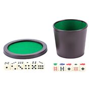 Poker Cup with Lid and Dice