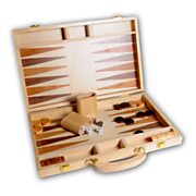 Backgammon 15 Wood Inlaid