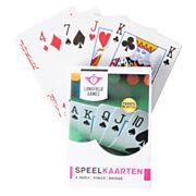 Playing cards Longfield plasticized