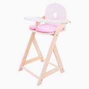 Doll chair Pink/White
