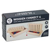 Wooden Connect Four Game