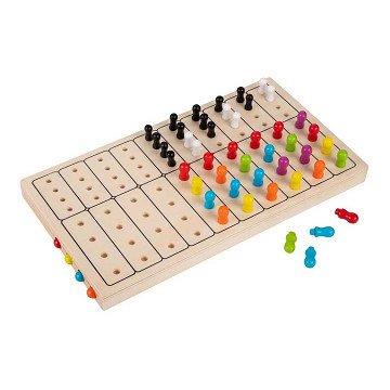 Geheimcode-Spiel aus Holz