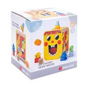 Holz-Formsortierer Einhorn, 12 Stück