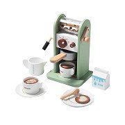 Houten Koffiezetapparaat, 14dlg