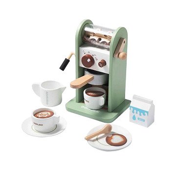 Houten Koffiezetapparaat, 14dlg