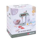 Super-Mixer-Set aus Holz, 14-teilig