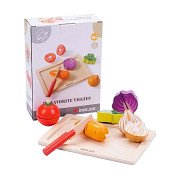 Houten Snijset Groente, 7dlg