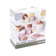 Tee-Spielset aus Holz, 17-teilig