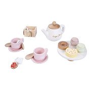 Tee-Spielset aus Holz, 17-teilig