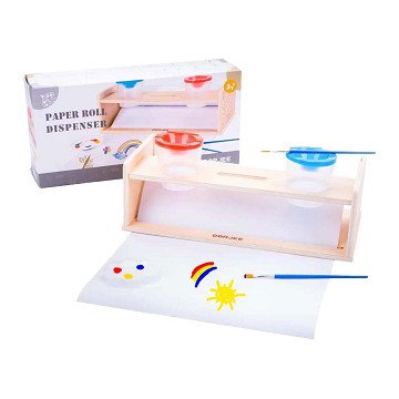 Wooden Paper Roll Holder