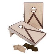 Cornhole Double Throw Game 90x60cm - 2x4 bags