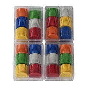 Fiches 25mm 240 stuks Verschillende Kleuren