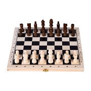 Wooden Chess and Backgammon Set
