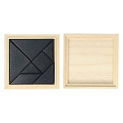 Wooden Tangram in Box - 13x13cm
