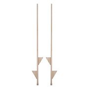 Unfinished Wooden Stilts - 170cm