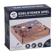 Edelstenen Spel van Walnotenhout - 2 tot 6 Spelers