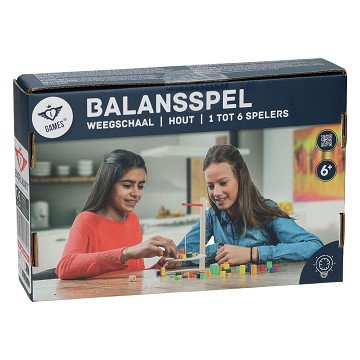 Houten Balans Weegschaal Spel