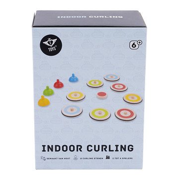 Houten Indoor Curling Spel - 2 tot 4 Spelers