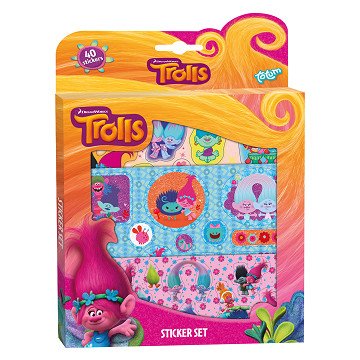 Totum Trolls Sticker Set