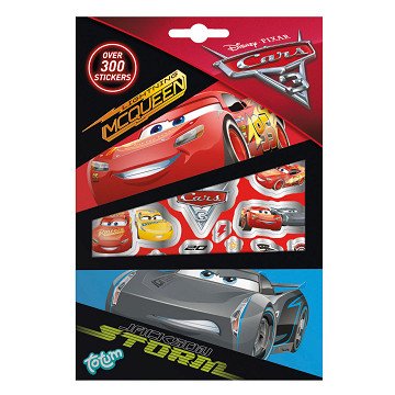 Totum Cars Sticker Sheet, 4pcs.