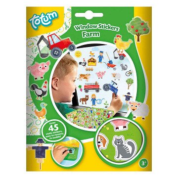 Totum Window Stickers Farm