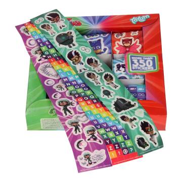 Totum PJ Masks Stickerbox, 9 Rollen