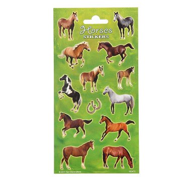 Sticker sheet Horses