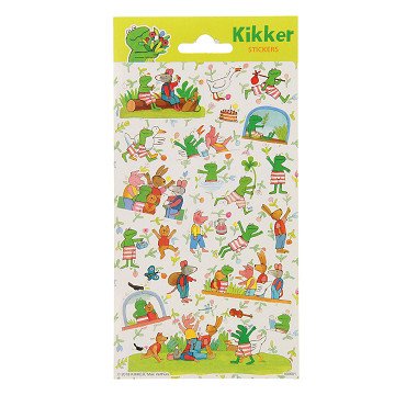 Stickervel Kikker en Vriendjes