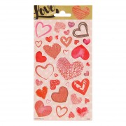 Sticker sheet Twinkle - Hearts