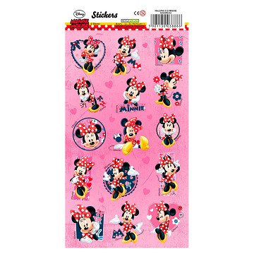 Stickervel Minnie Mouse