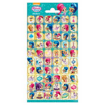 Stickervel Shimmer & Shine