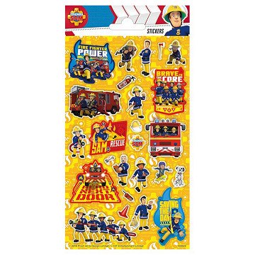 Twinkle Sticker Sheet - Fireman Sam