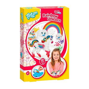 Totum Iron-on Bead Set 3D Unicorn