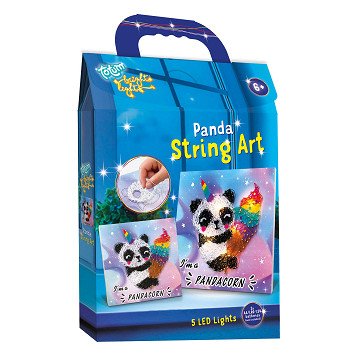 Totum Bright Lights - Make your own Panda String Art